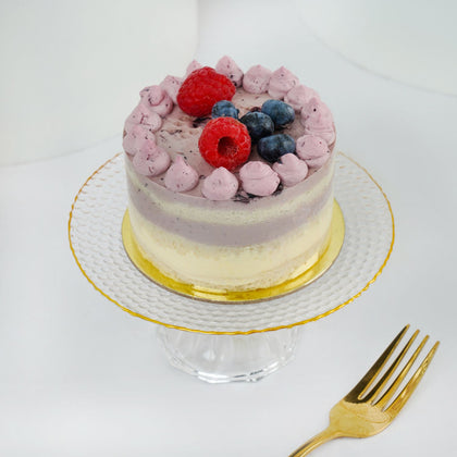 Vanilla Blueberry Mono Cake