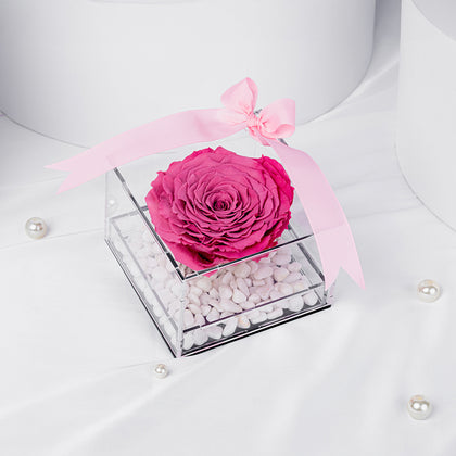 Pink Infinite Love Cube Box